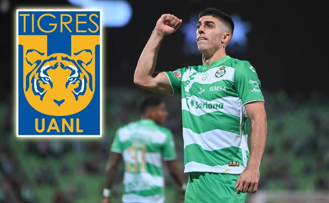 Juan Brunetta jugaría para los Tigres a partir del Clausura 2024 - Imago7