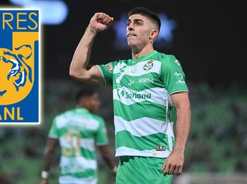 Juan Brunetta sería nuevo futbolista de los Tigres de la UANL