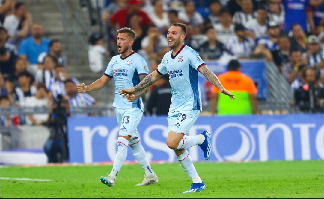 Gol de Cruz Azul ante Rayados - Foto: Imago7