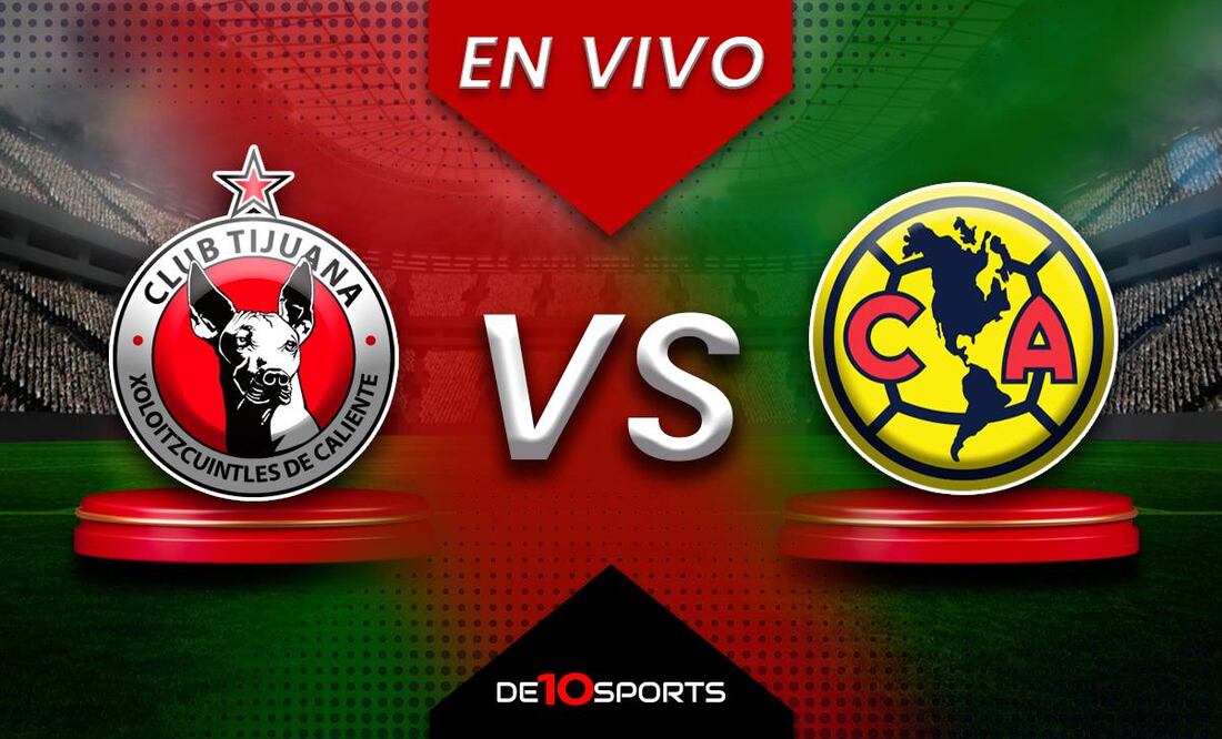 Tijuana vs América EN VIVO. Juego ONLINE Jornada 13 | Apertura 2024 Liga MX HOY 23 DE OCTUBRE