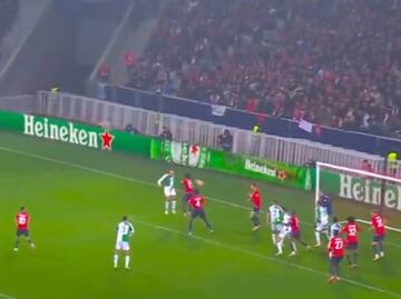 Santiago Giménez anota con el Feyenoord en la Champions League