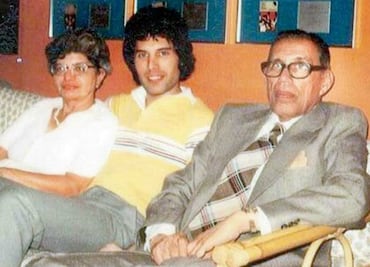 La verdadera relación entre Freddie Mercury y su familia