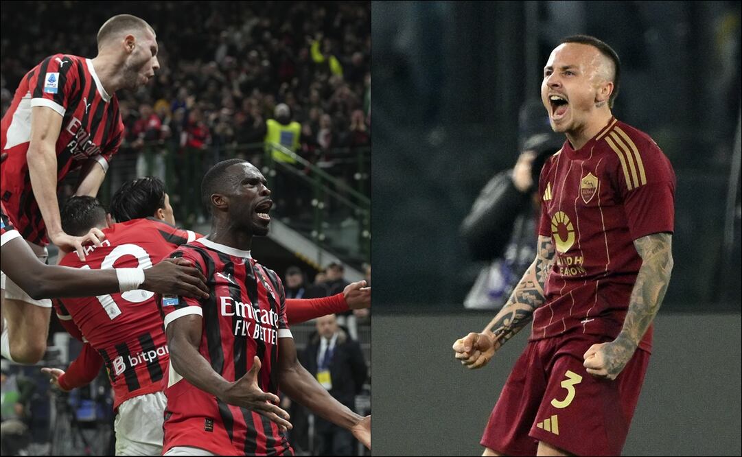 Milan y Roma se enfrentan en la Copa Italia / Foto: Especiales