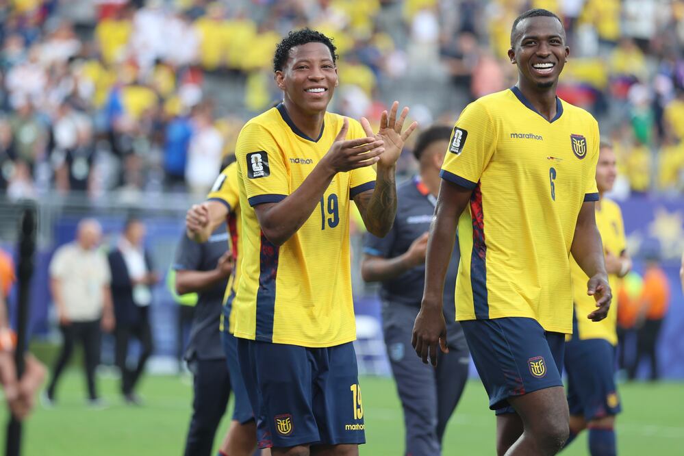Selección de Ecuador en festejo, durante la Fase de Grupos del Mundial de 2026 - Foto: EFE
