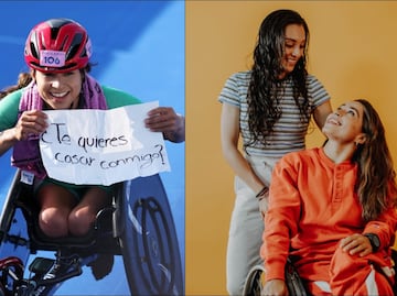 ¡Vive l'amour! La mexicana Brenda Osnaya lanza propuesta de matrimonio en los JP de París 2024