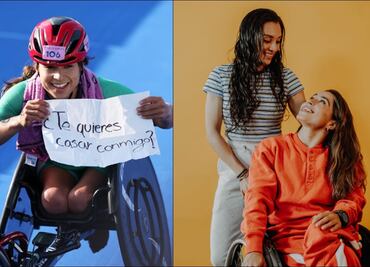 ¡Vive l'amour! La mexicana Brenda Osnaya lanza propuesta de matrimonio en los JP de París 2024