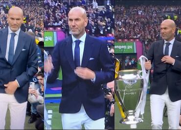 La mala pasada que le hizo su saco a Zinedine Zidane en la Final de la Champions League