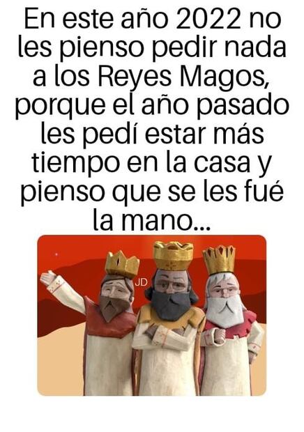 Los 10 memes más graciosos de nuestros queridos Reyes Magos