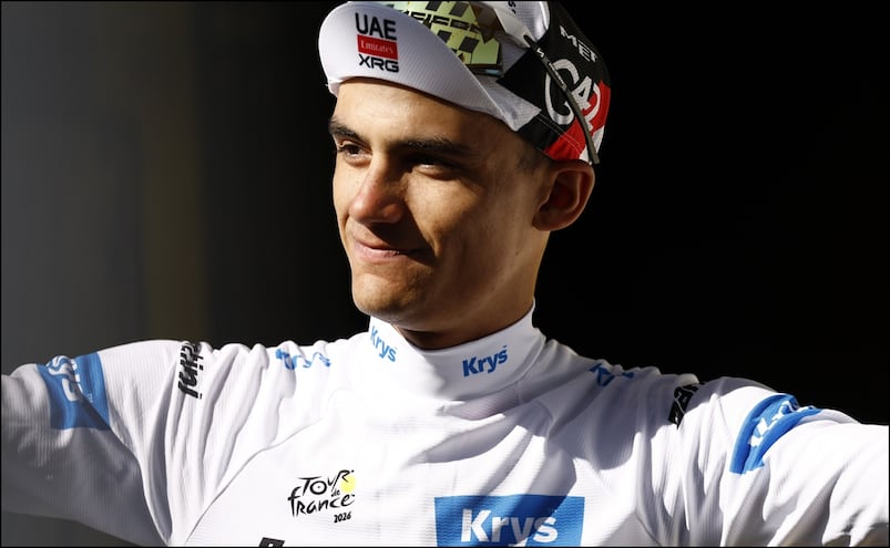 Isaac del Toro escribe historia en el ciclismo mexicano; sube al podio del Tour de Francia