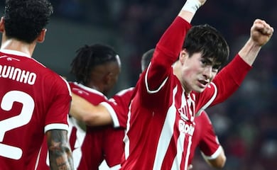 Armando "Hormiga" González marca su primer gol en Europa League