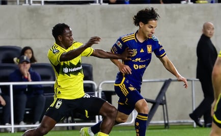 Tigres deja escapar la victoria ante Columbus Crew en la Ida de Cuartos de Concachampions