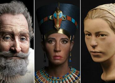 Científicos reconstruyen los verdaderos rostros de personajes históricos