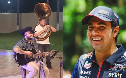 Checo Pérez sirve de inspiración para que Carin León componga su nueva canción