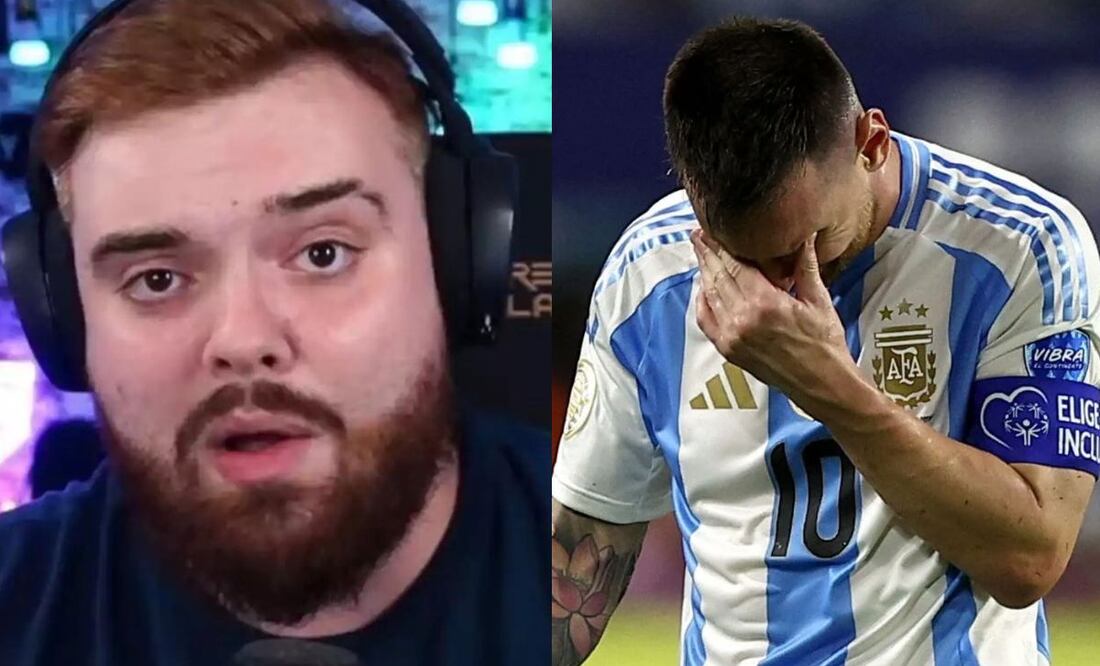 Ibai Llanos habla nuevamente de Messi. Fuente: Instagram @leomessi