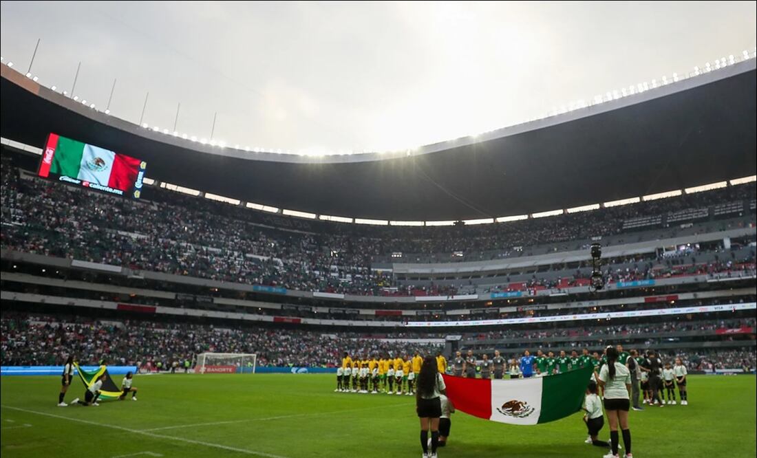 México en el estadio Azteca / Foto: Especiales