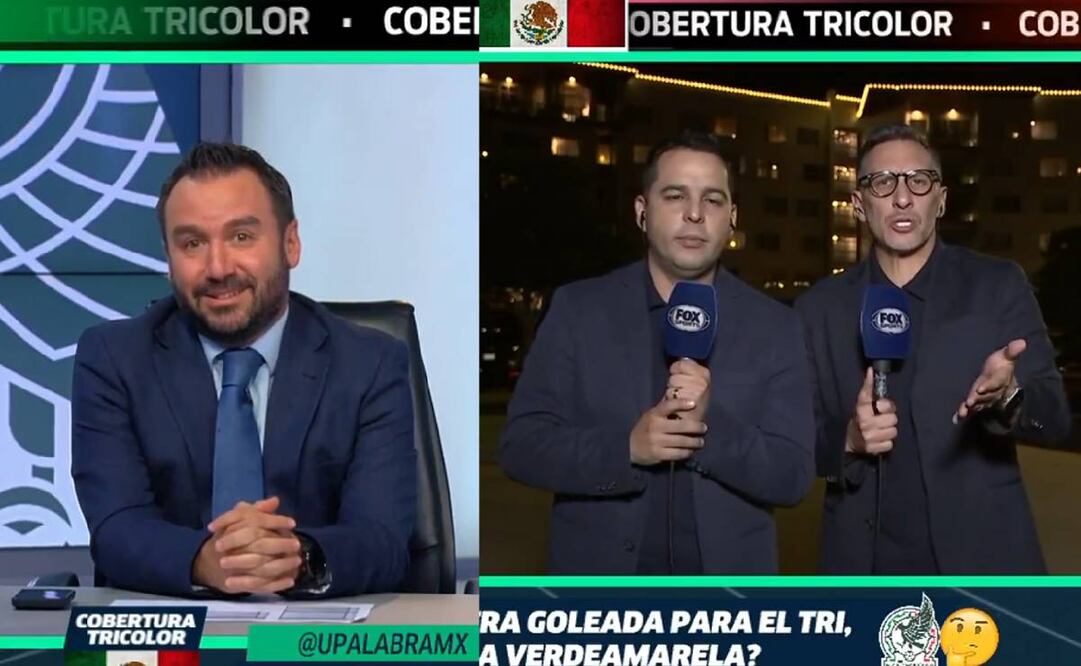 Chaco Giménez se molestó por las burlas de Fernando Cevallos a la Selección Mexicana. Foto: Especial