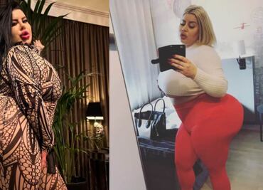 Natasha Crown es la mujer con el trasero más grande del mundo