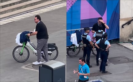 ¡Hermano cayó la ley! David Faitelson fue 'detenido' previo al arranque de los Juegos Olímpicos