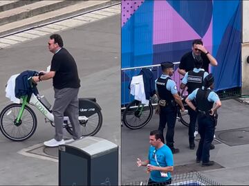 ¡Hermano cayó la ley! David Faitelson fue 'detenido' previo al arranque de los Juegos Olímpicos