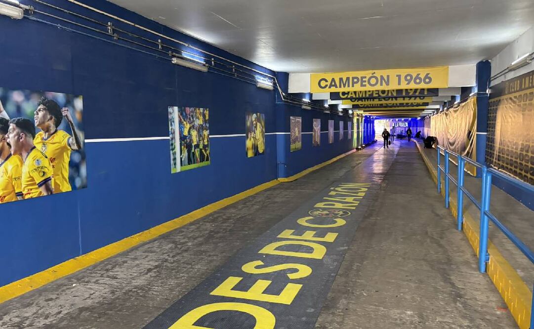 Así luce el Estadio Cuauhtémoc para la Final de Ida entre América y Monterrey. Foto: Especial