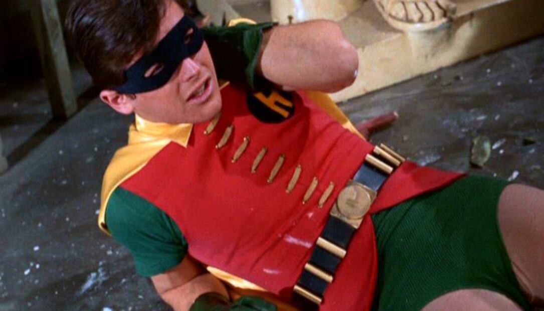 Batman y Robin tuvieron un singular problema con sus genitales