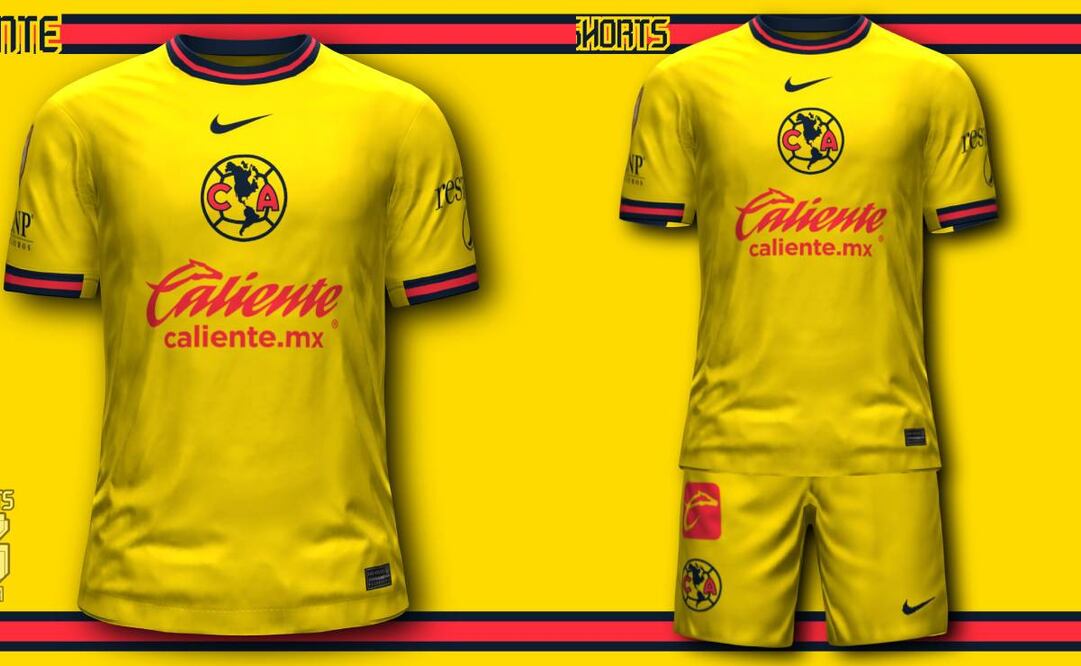 Este sería el uniforme del América para la temporada 2024-25. Foto: Especial