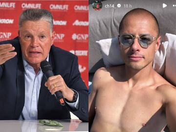 Ricardo Peláez reventó al Chicharito Hernández por presumir su foto descansando en la playa