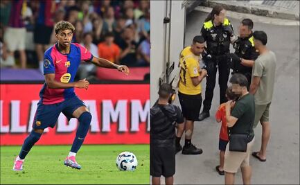 El padre del jugador Lamine Yamal recibe el alta médica y abandona el centro hospitalario