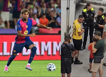 El padre del jugador Lamine Yamal recibe el alta médica y abandona el centro hospitalario