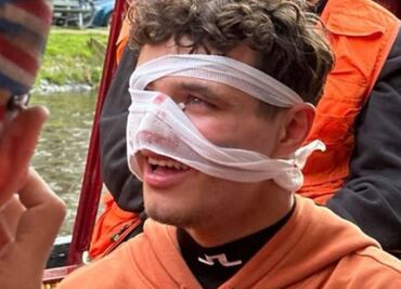 Así fue el accidente que Lando Norris sufrió y casi termina en tragedia