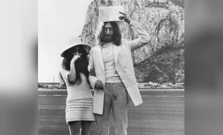 John Lennon y Yoko Ono, la boda más famosa de la música