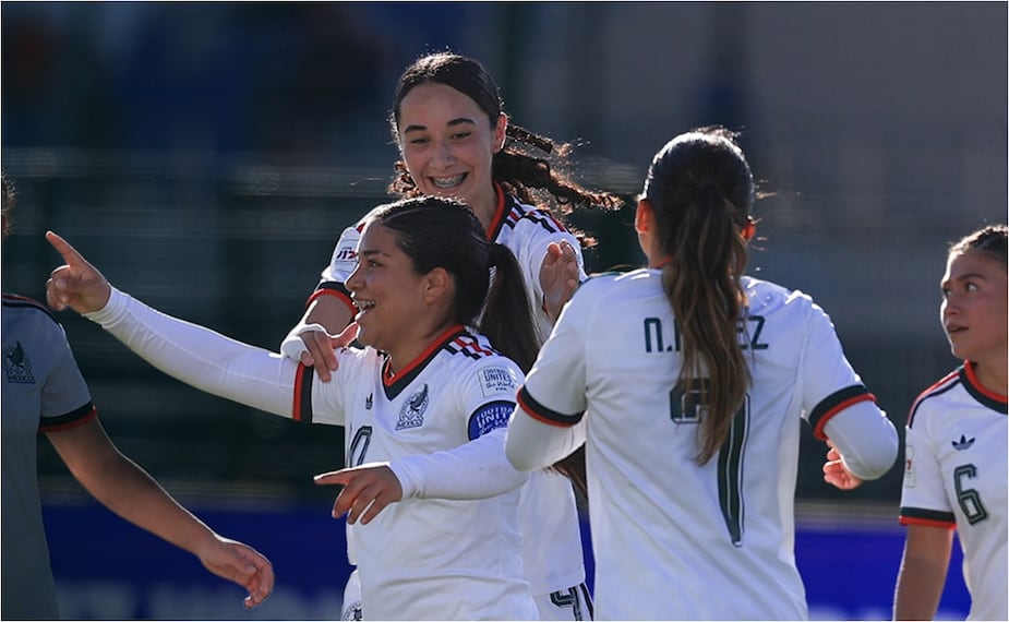 FOTO: ESPECIAL - Selección Mexicana Femenil Sub-17 derrota a Australia y clasifica a Octavos