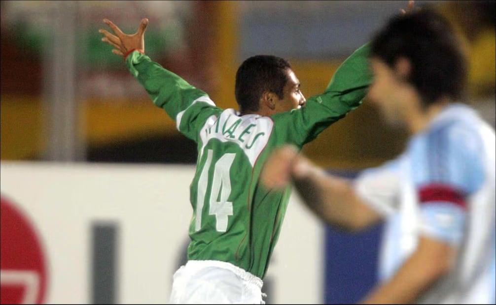 Ramón Morales es el autor del gol de la última victoria de México sobre Argentina / Foto: Especiales