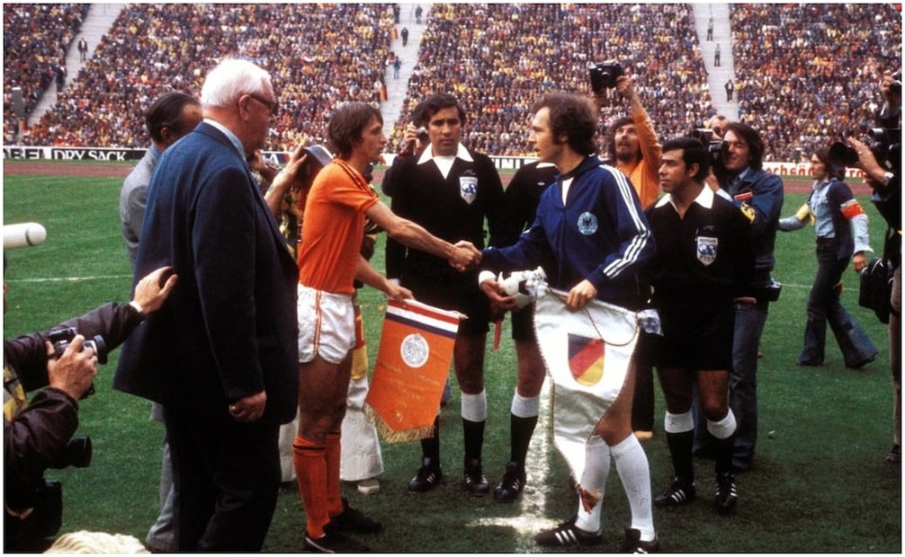 Johan Cruyff y Franz Beckenbauer Foto: Especial