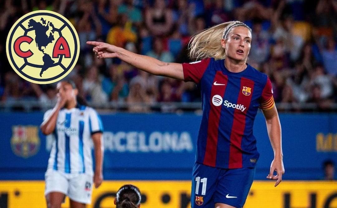 Alexa Putellas después de anotar un gol con Barcelona / FOTO: Instagram @alexiaputellas