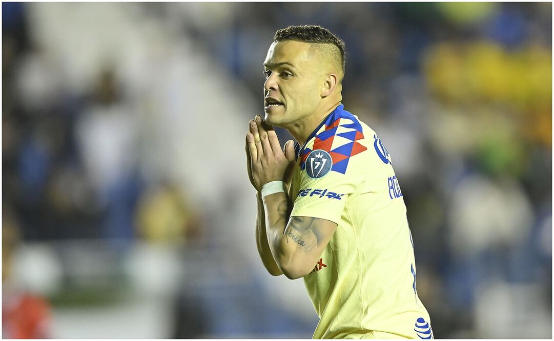 Jonathan 'Cabecita' Rodríguez con América ante Pachuca / FOTO: Imago7