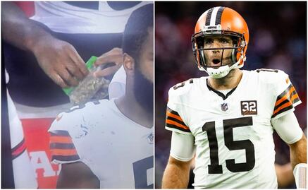 Jugadores de los Browns de Cleveland fueron captados con aparente marihuana en pleno partido de Playoffs de NFL