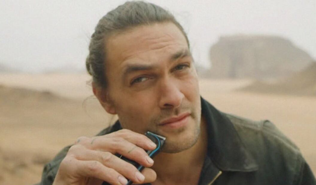 Jason Momoa se afeitó la barba y ahora luce así...