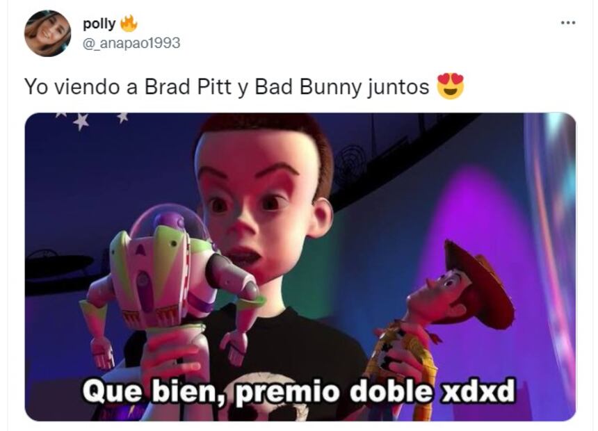 Brad Pitt y Bad Bunny se agarran a golpes en la película “Bullet Train”