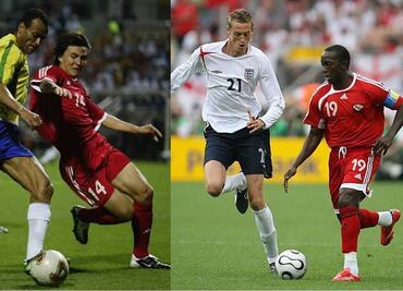 Selecciones que no han podido anotar un solo gol en Copas del Mundo; ninguna volvió a jugar un Mundial