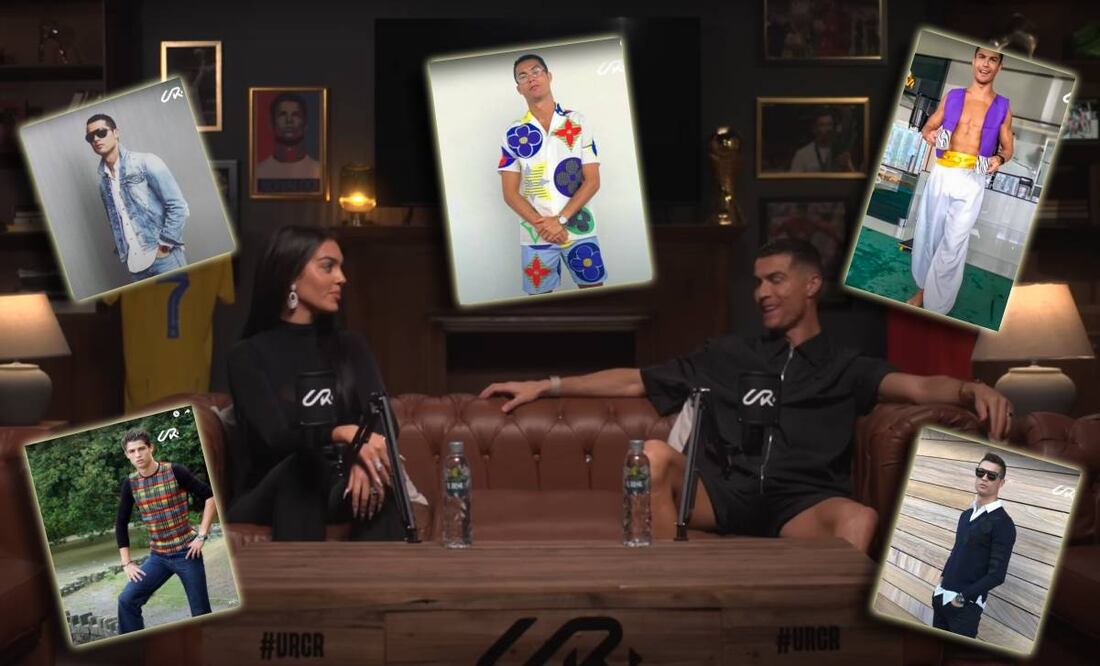Cristiano Ronaldo no se salvó de las críticas de su pareja con respecto a la moda. FOTO: Capturas
