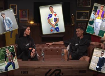 Georgina Rodríguez le 'saca la tarjeta roja' al portugués Cristiano Ronaldo por sus outfits