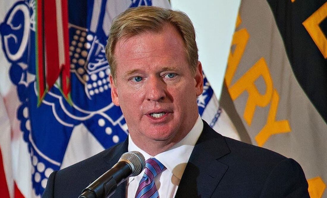 Roger Goodell. Fuente: Instagram @roger_goodell_nfl_commish