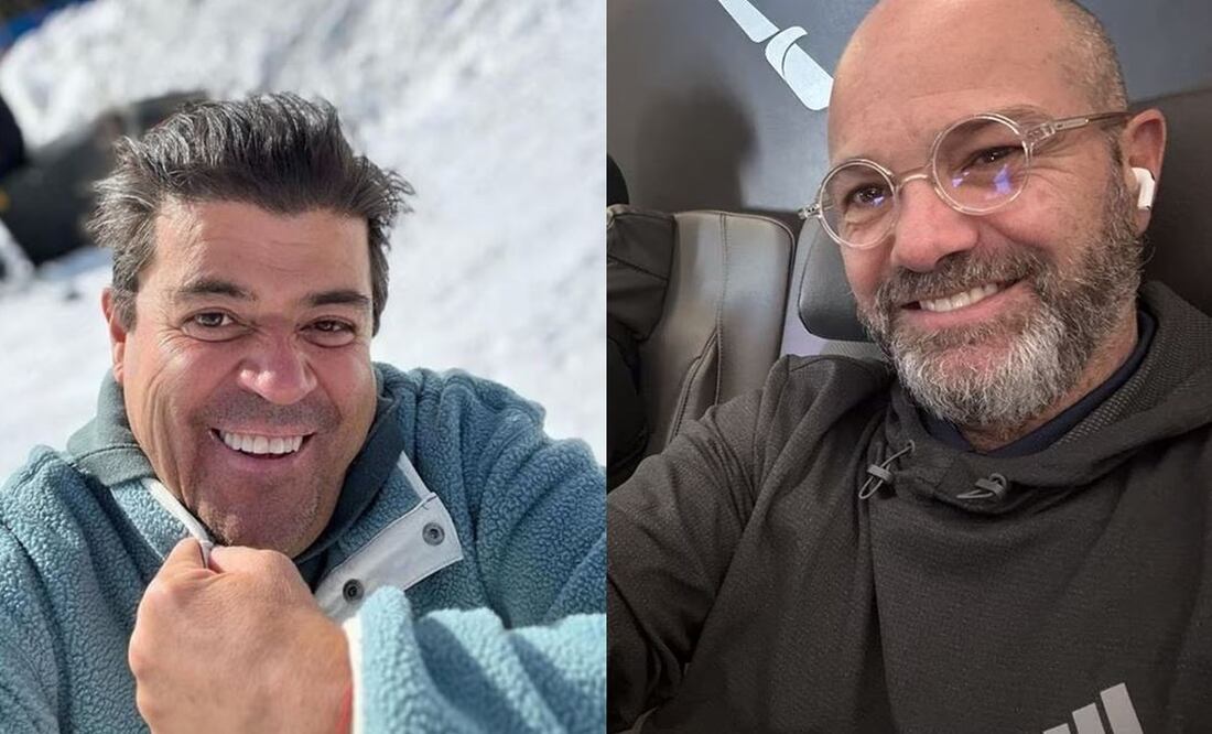 "Burro" Van Rankin y Luis García - Foto: Especial