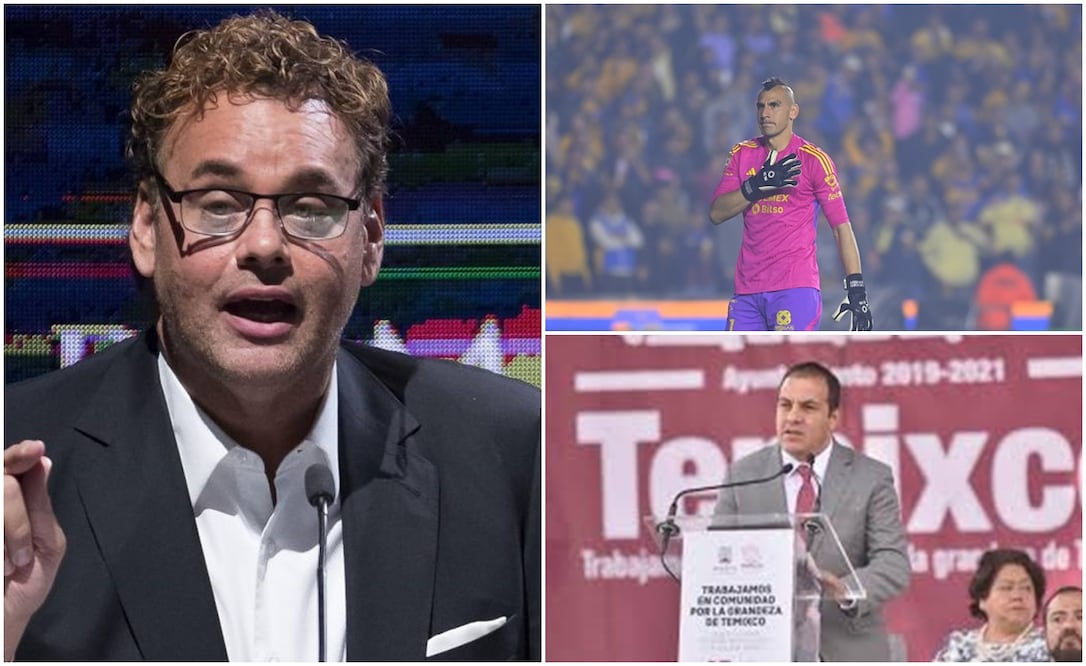 David Faitelson, Nahuel Guzmán y Cuauhtémoc Blanco / FOTOS: Imago7 y Especial