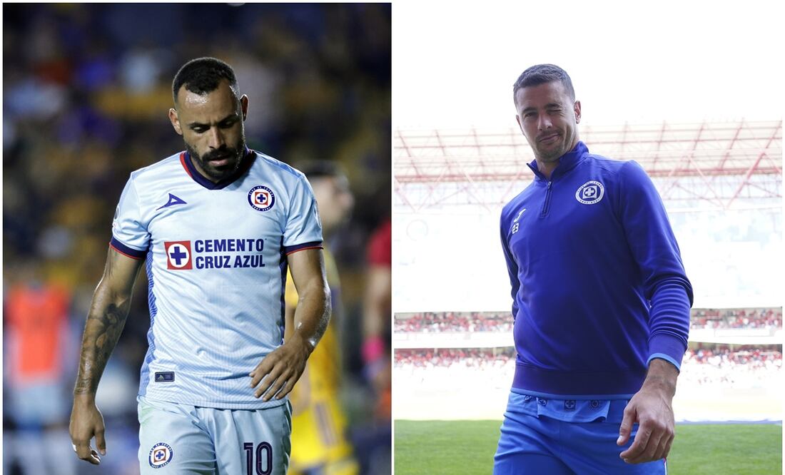 Moisés Vieira y Ramiro Carrera con Cruz Azul / FOTOS: Imago7