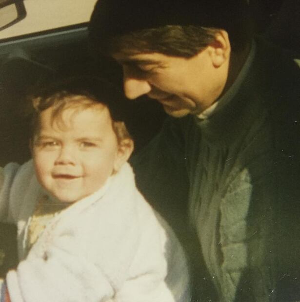 Paulo Dybala junto a su padre. Fuente: Instagram @paulodybala