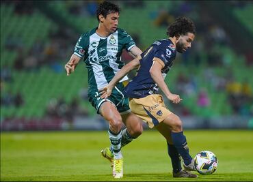 El "Chino" salvó el invicto de los Pumas en el Apertura 2024 tras empatar 1-1 ante Santos