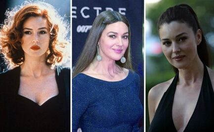 10 fotos del antes y después de Monica Bellucci