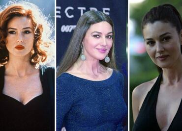 10 fotos del antes y después de Monica Bellucci